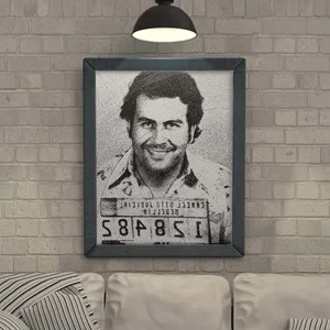 تابلو نقاشی خودکار مدل پابلو اسکوبار