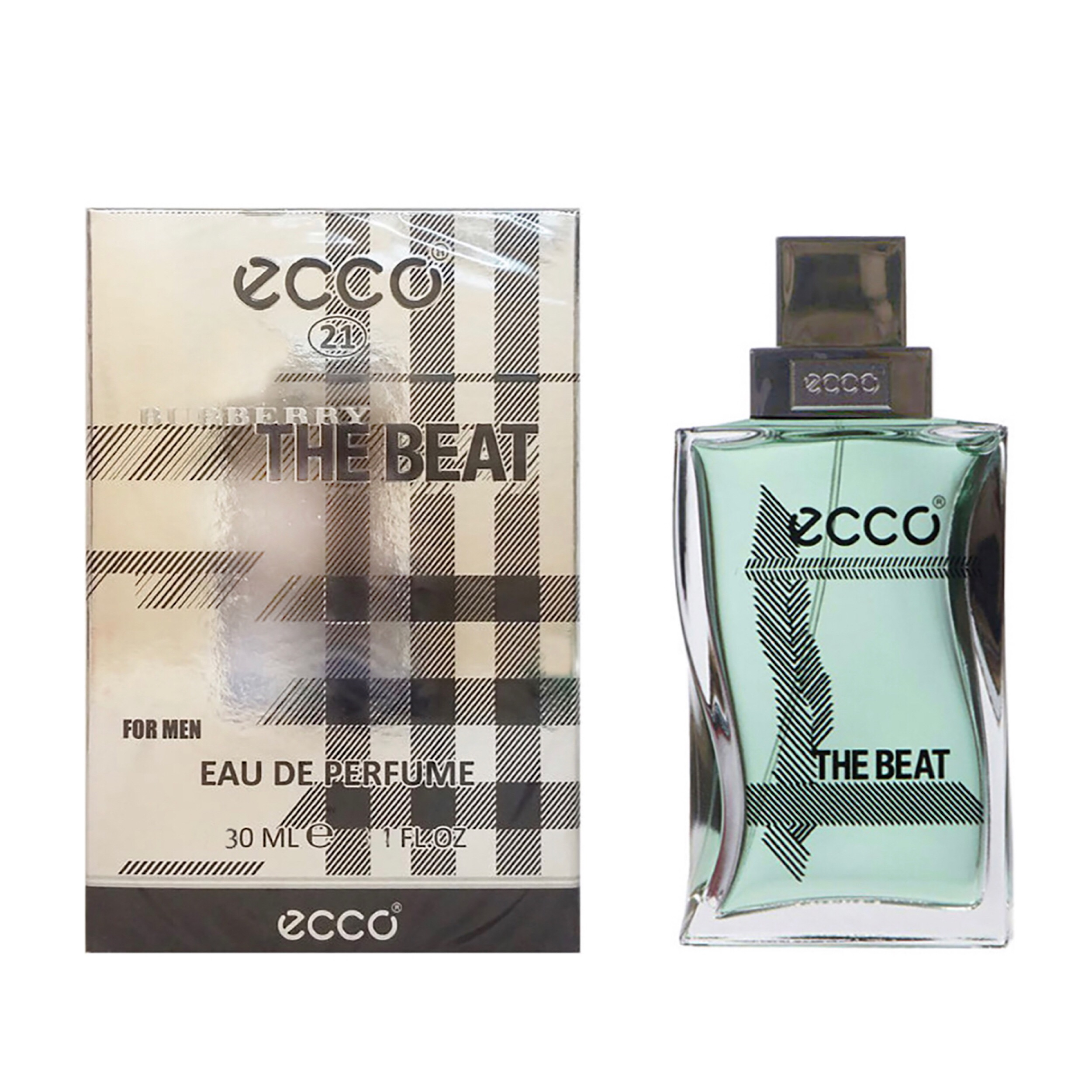 عطر جیبی مردانه اکو مدل 21 burberry the beat حجم 30 میلی لیتر
