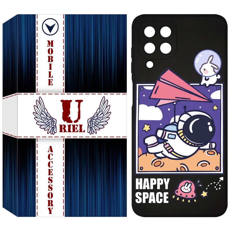 کاور یوریل مدل KSH کد 22 طرح فضانورد مناسب برای گوشی موبایل سامسونگ Galaxy M33