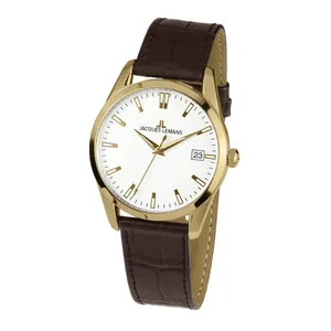 ساعت مچی عقربه ای مردانه ژاک لمن مدل 1-1769E