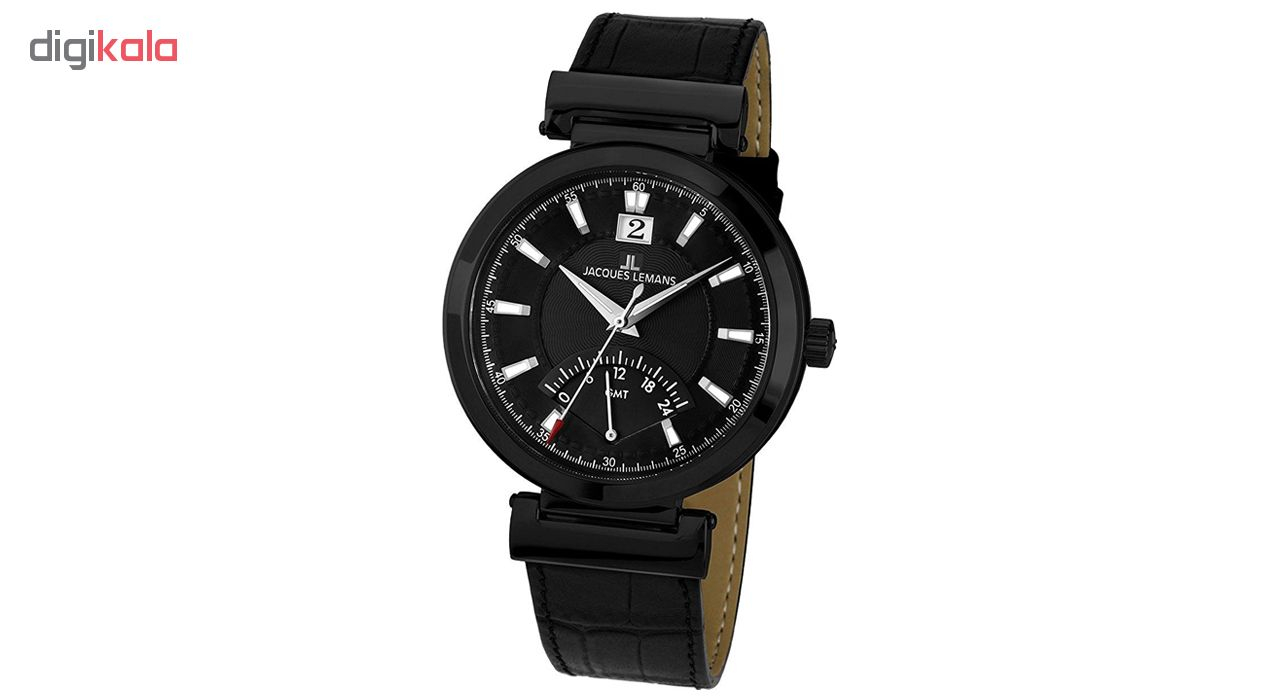 ساعت مچی عقربه ای مردانه ژاک لمن مدل 1-1697C