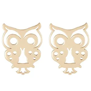 گوشواره نقره طرح جغد کد 01