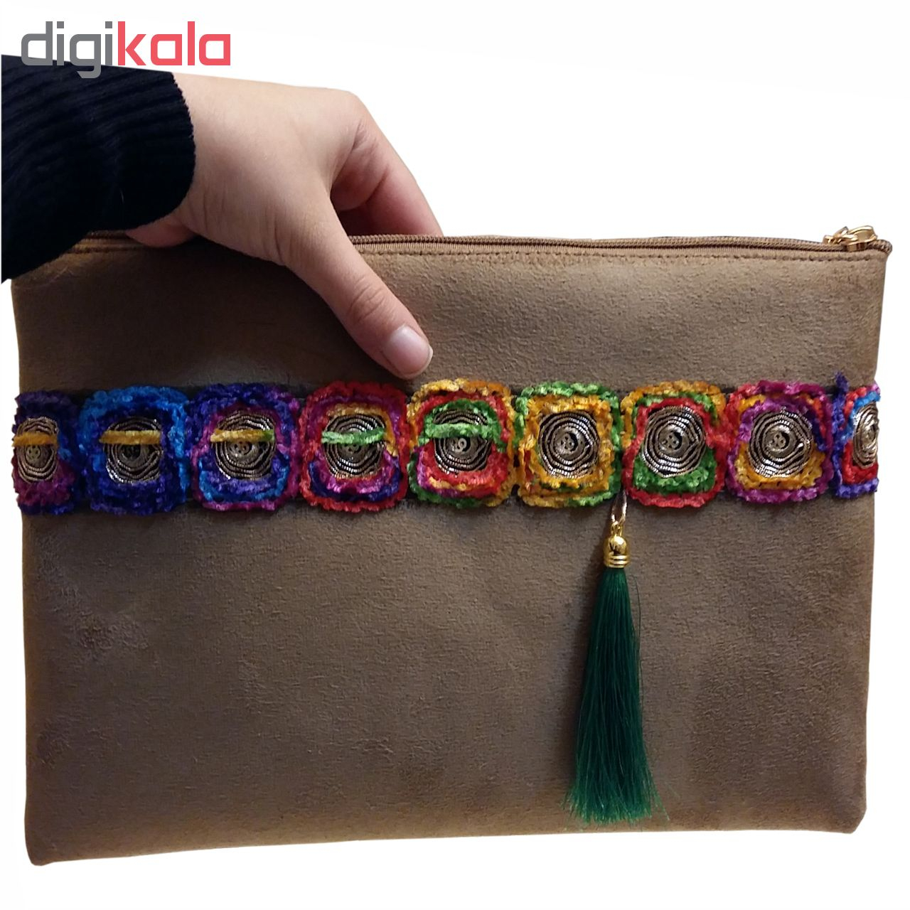 کیف دستی زنانه طرح ماهک 12