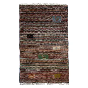 گبه دستبافت نیم متری کد 1401