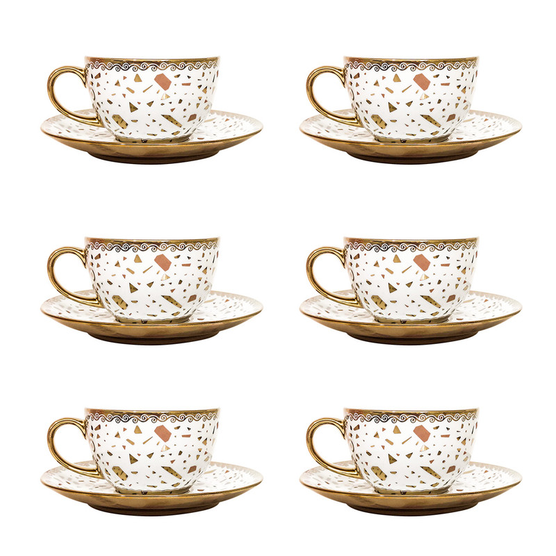 سرویس چای خوری 12 پارچه  ساوارز مدل افرا