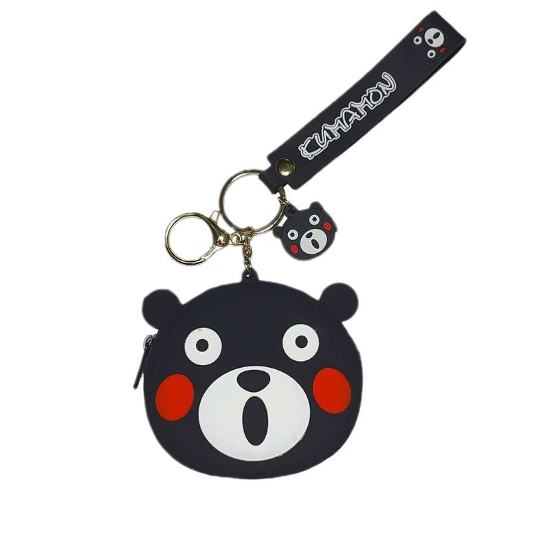 جاکلیدی دخترانه مدل سیلیکونی طرح خرس کومامون جاکلیدی دخترانه مدل سیلیکونی طرح خرس کومامون