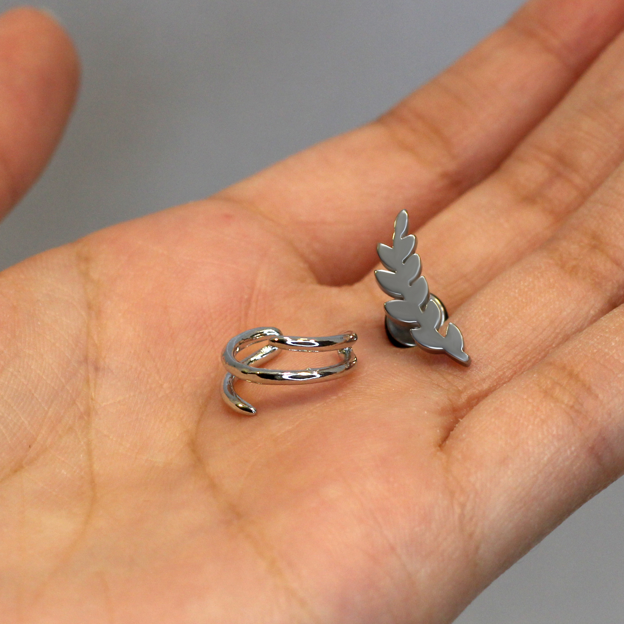 پیرسینگ گوش زنانه پایتخت مدل PS791_GO بسته دو عددی پیرسینگ گوش زنانه پایتخت مدل PS791_GO بسته دو عددی