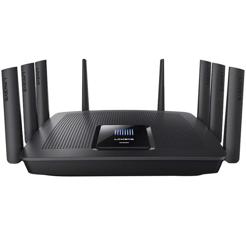 روتر بی سیم گیگابایتی AC5400 از نوع MU-MIMO لینک سیس مدل EA9500-EU روتر بی سیم گیگابایتی AC5400 از نوع MU-MIMO لینک سیس مدل EA9500-EU