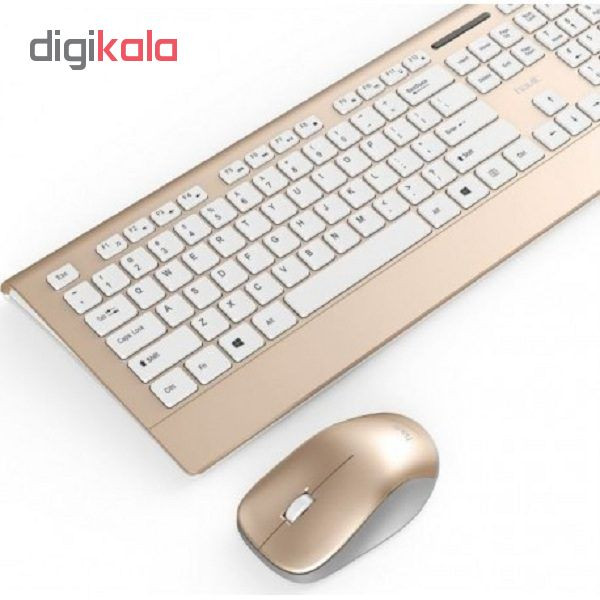 کیبورد و ماوس بی سیم هویت مدل HV-KB569GCM 1