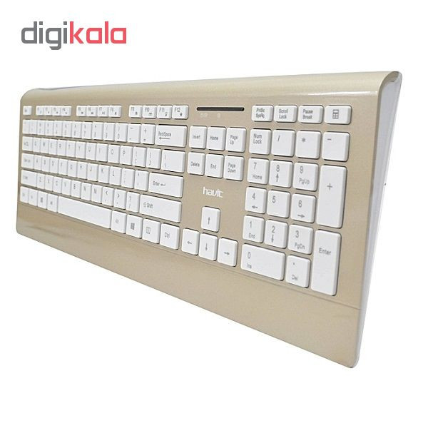 کیبورد و ماوس بی سیم هویت مدل HV-KB569GCM 2