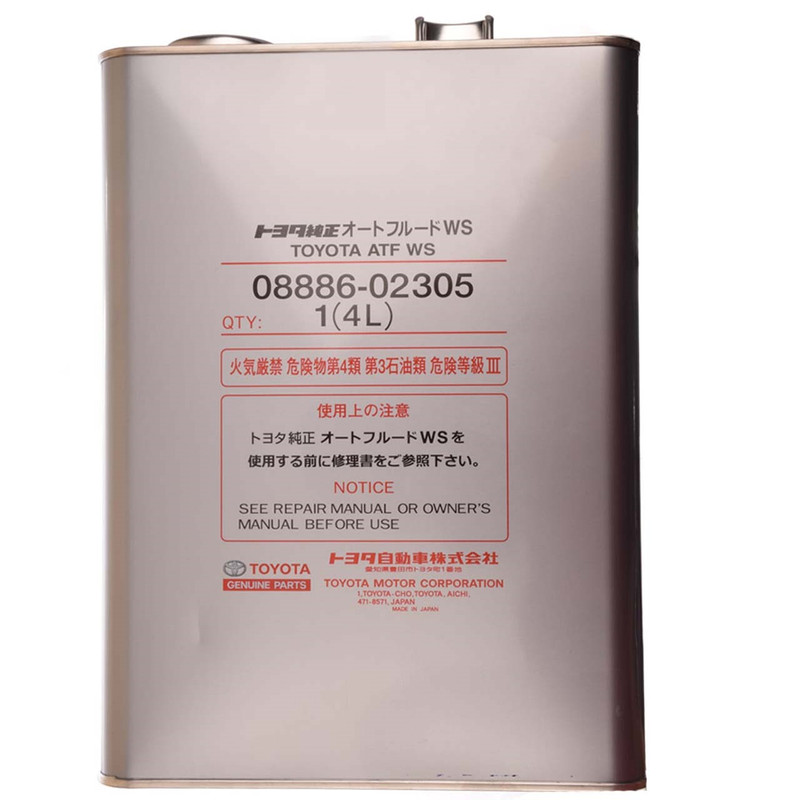 روغن گیربکس تویوتا جنیون پارتس مدل 02305-08886