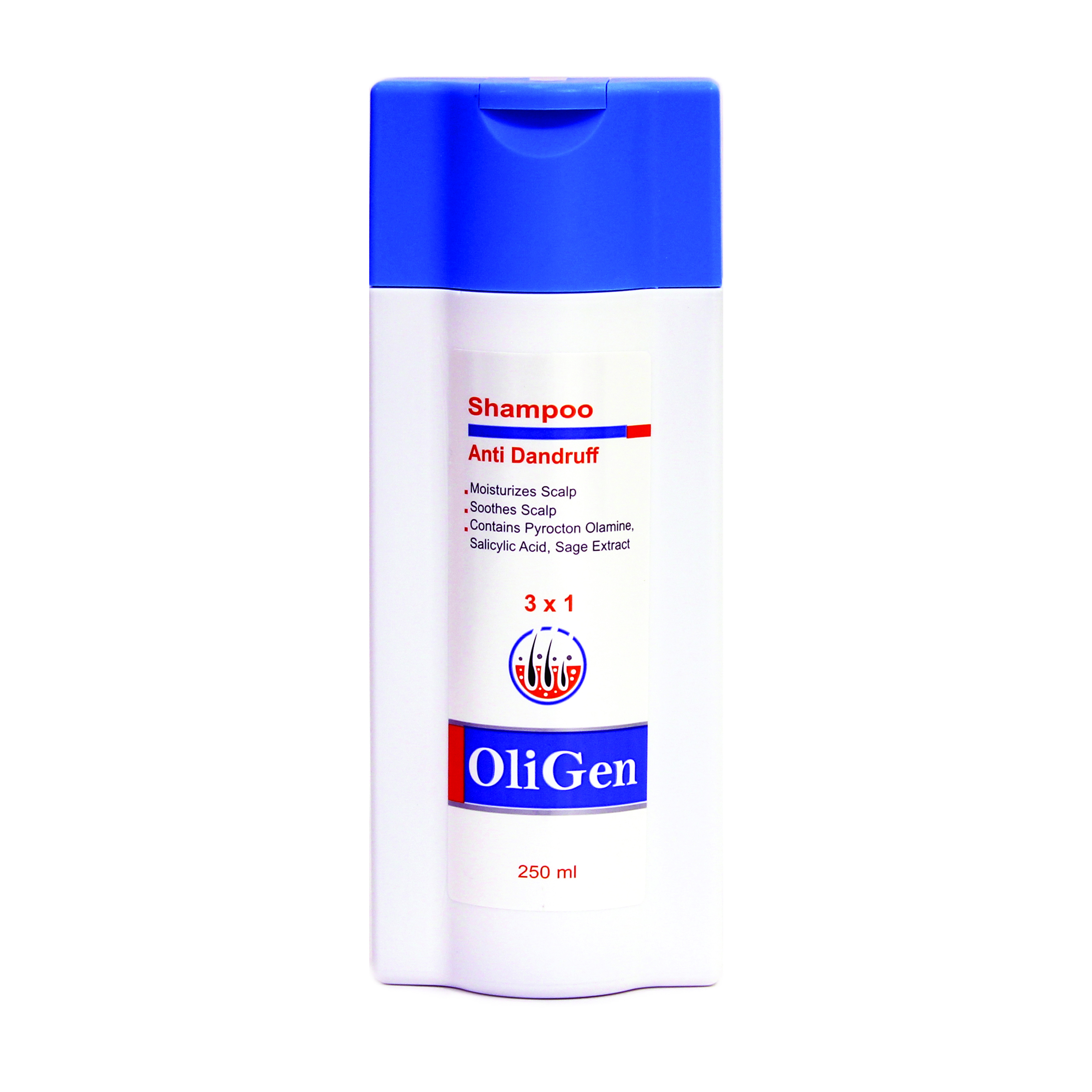 شامپوی مو الی ژن مدل Anti Dandruff حجم 250 میلی لیتر