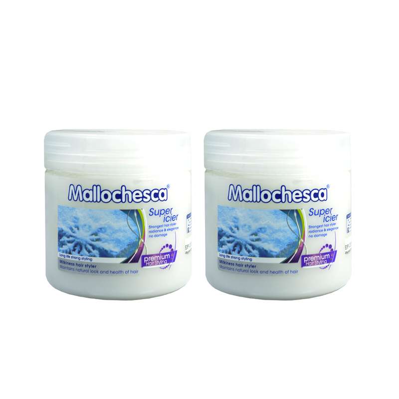 ژل موی مالوچسکا مدل Super Icier حجم 300 میلی لیتر مجموعه 2 عددی