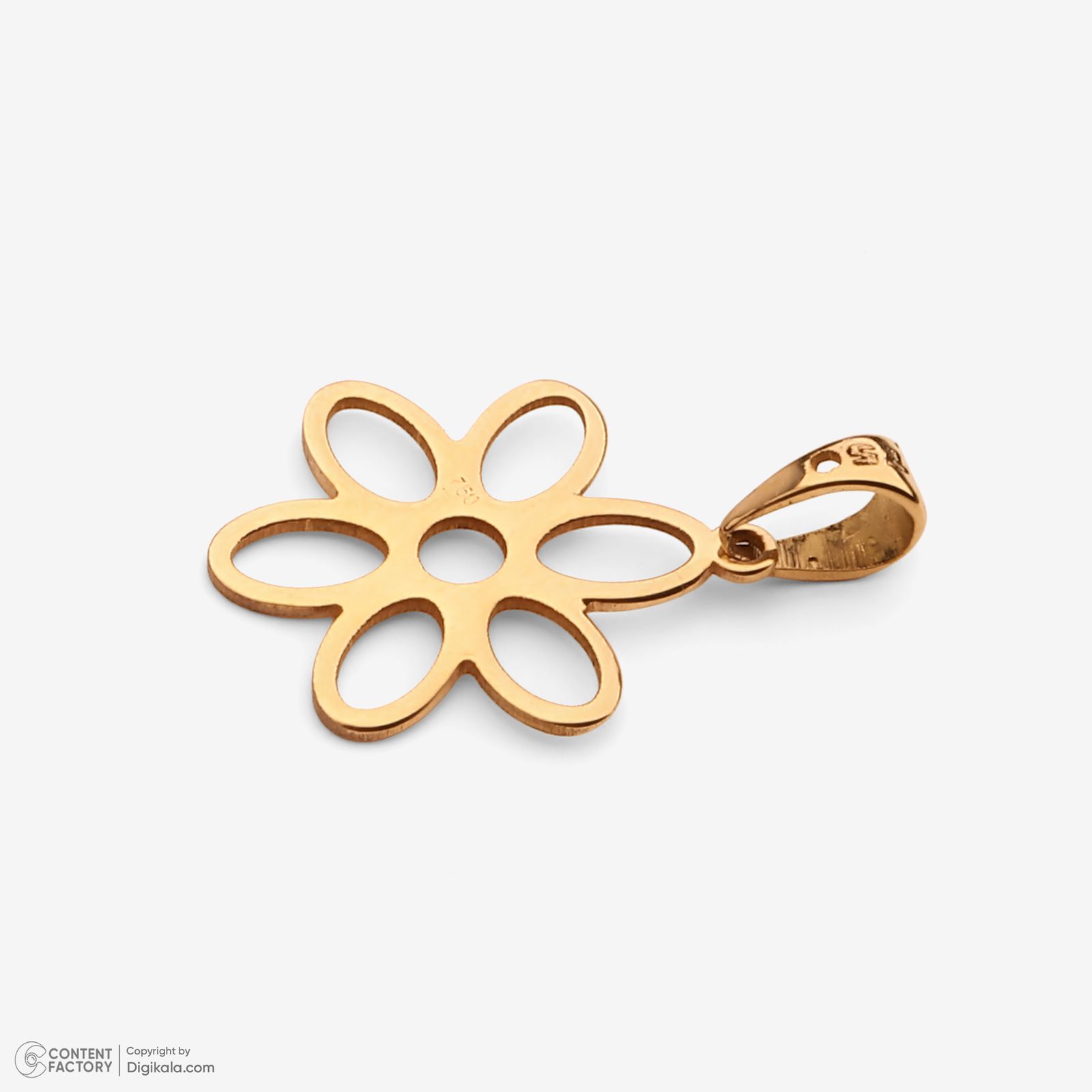 نیم ست طلا 18 عیار زنانه سایا گلد مدل گل ns23 -  - 3