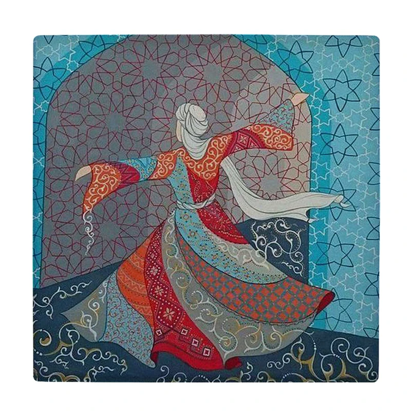  زیر لیوانی  طرح سماع صوفی کد    5927787_4686