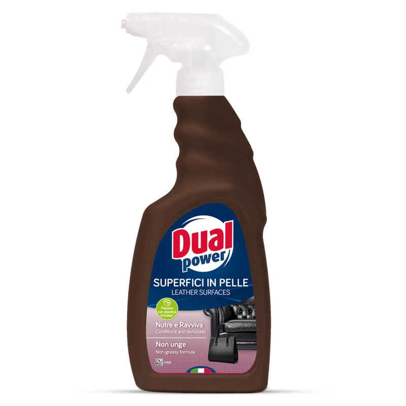 اسپری پاک کننده چرم دوآل پاور مدل LEATHER حجم 500 میلی لیتر