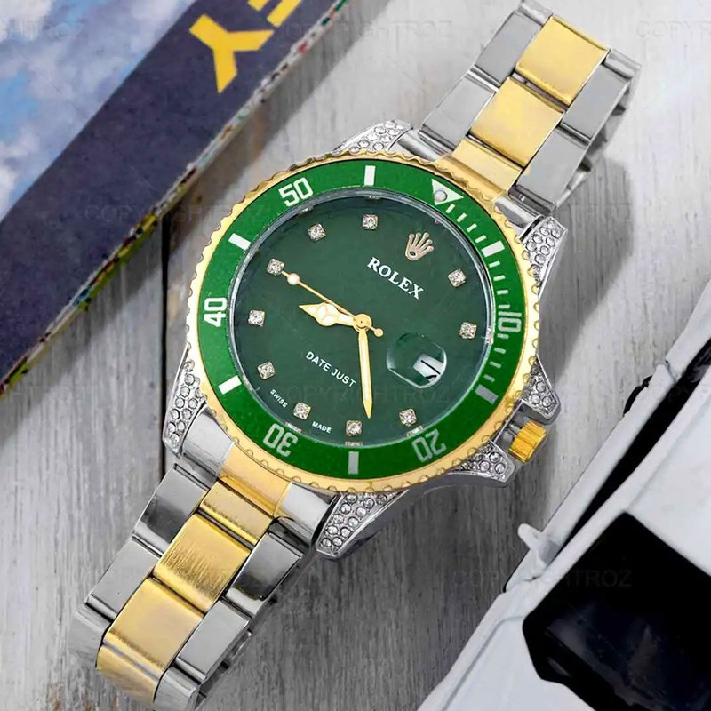 ساعت مچی عقربهای مردانه مدل ساب مارین نگینی 01 ساعت مچی عقربهای مردانه مدل ساب مارین نگینی 01