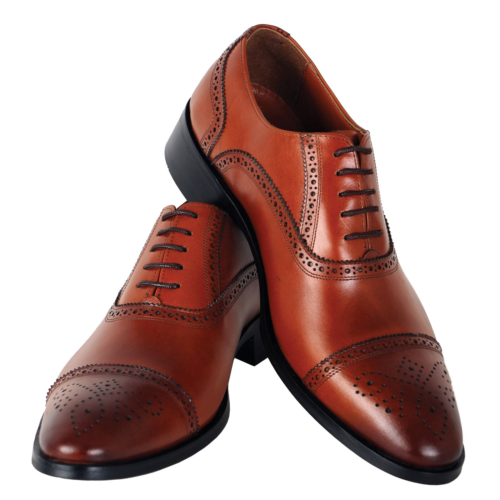 کفش مردانه چرم بارز مدل DK324A -  - 11