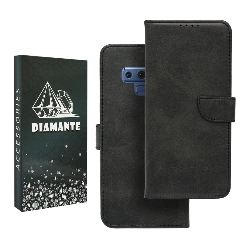 کیف کلاسوری دیامانته مدل Khoshi Bk مناسب برای گوشی موبایل سامسونگ Galaxy Note 9