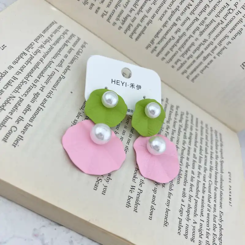 گوشواره زنانه مدل گل کد E5244