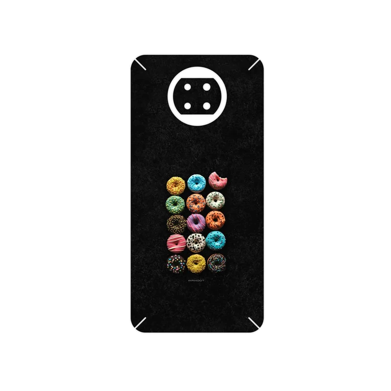 برچسب پوششی ماهوت مدل Doughnut مناسب برای گوشی موبایل شیائومی Redmi Note 9T