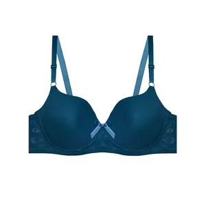 سوتین زنانه مدل اسفنجی نیم جک کد 66925