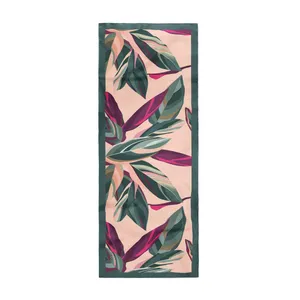 شال زنانه مینایی طرح برگ کد SH228