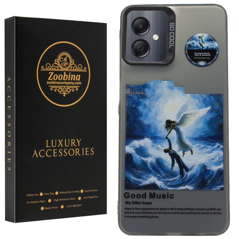 کاور زوبینا مدل Wamor مناسب برای گوشی موبایل سامسونگ Galaxy A05