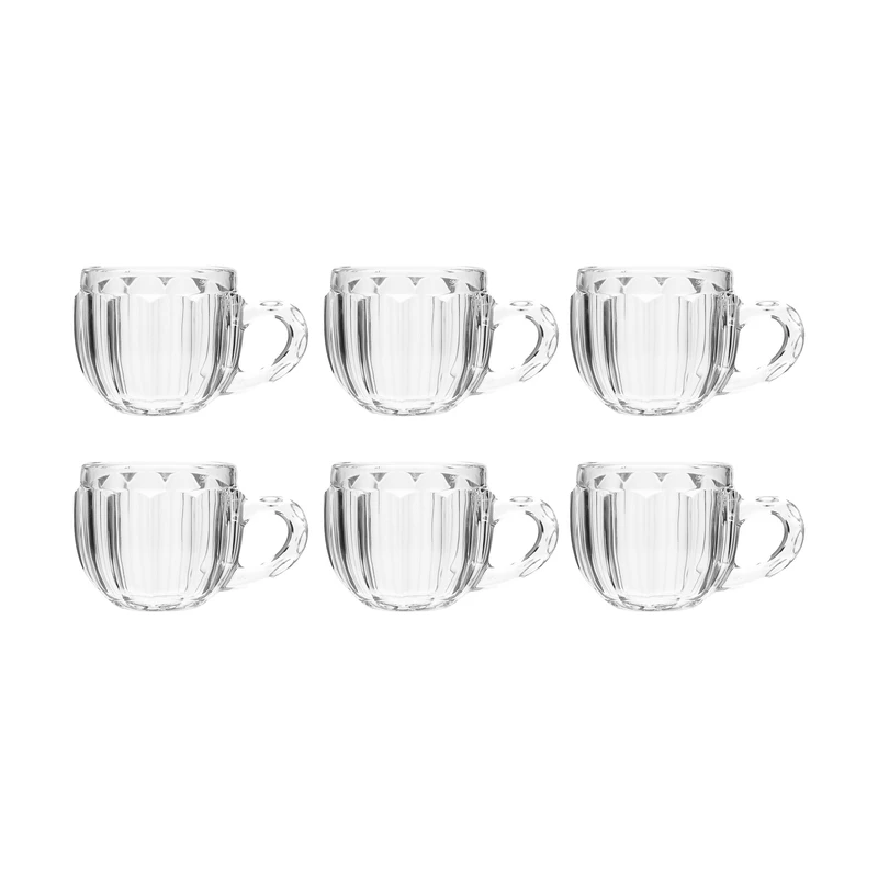 فنجان نوری تازه طرح Prague مدل 150301W بسته 6 عددی 