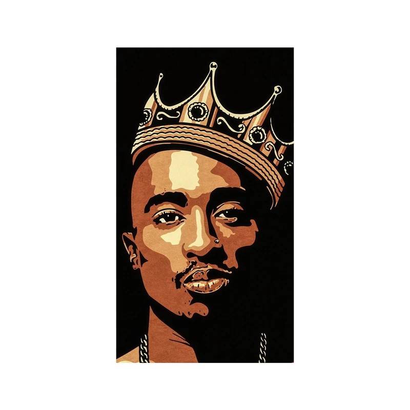 پوستر بوم استیکر طرح کینگ توپاک کد MG25