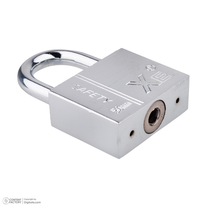 قفل آویز ایکس ای مدل 001 سایز 50 میلی متر
