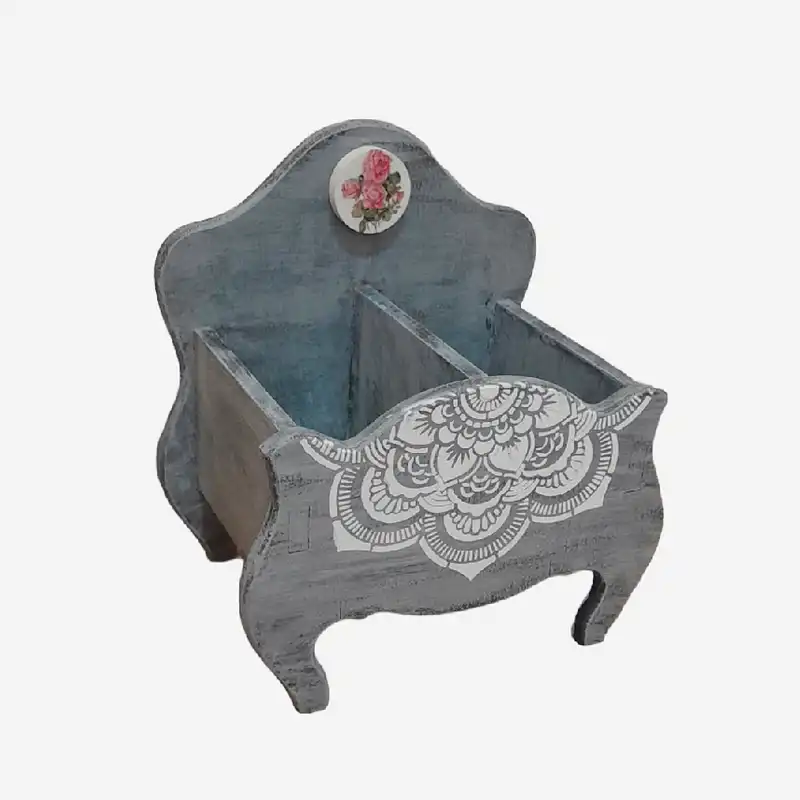 استند لوازم آرایشی مدل پتینه zhw21 مجموعه دوعددی