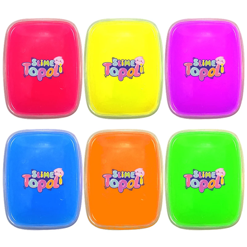 ژل بازی اسلایم تپلی مدل BLight S200 بسته 6 عددی