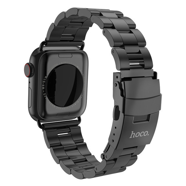 بند هوکو مدل Dual Buckle مناسب برای اپل واچ 45/44/42 میلی متری