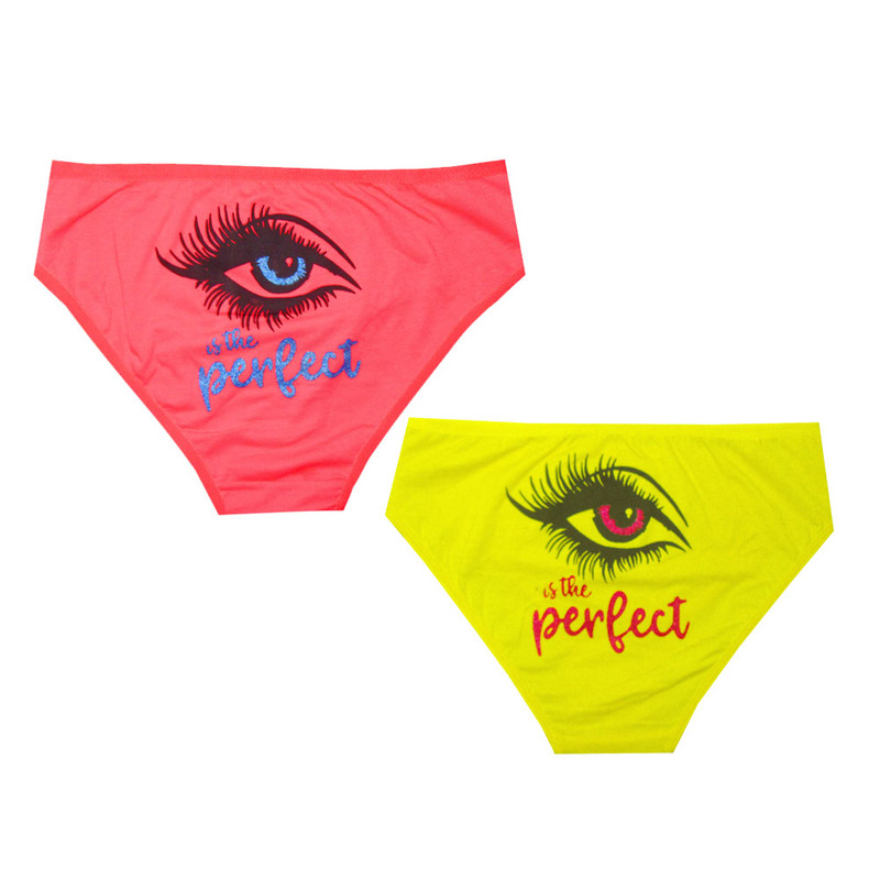 شورت زنانه طرح چشم کد SHC02 مجموعه 2 عددی