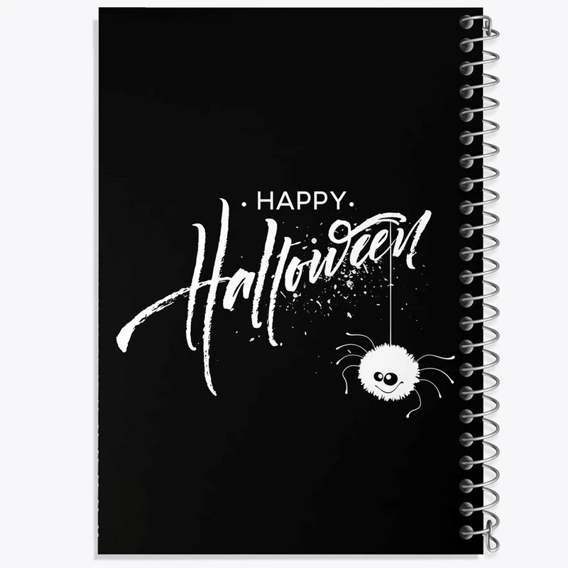 دفتر ژورنال نویسی 50 برگ خندالو مدل نقطه ای طرح هالووین کد 29522