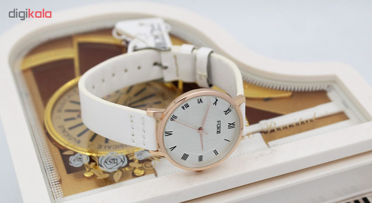 ساعت مچی عقربه ای زنانه فوکه مدل DGZU-0130