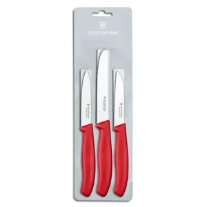  ابزار آشپزی ویکتورینوکس مدل Red Paring بسته 3 عددی