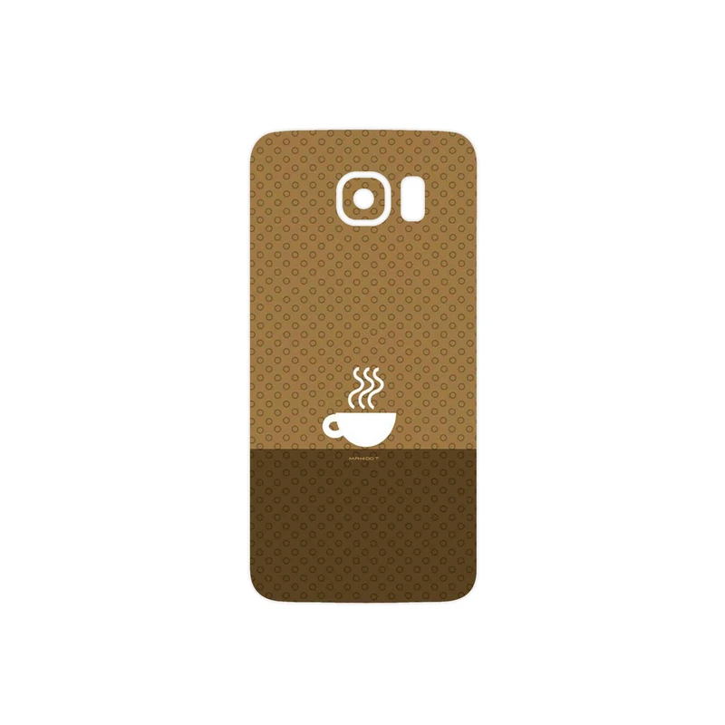 برچسب پوششی ماهوت مدل Minimal Cup of Coffee Icon مناسب برای گوشی موبایل سامسونگ Galaxy S6
