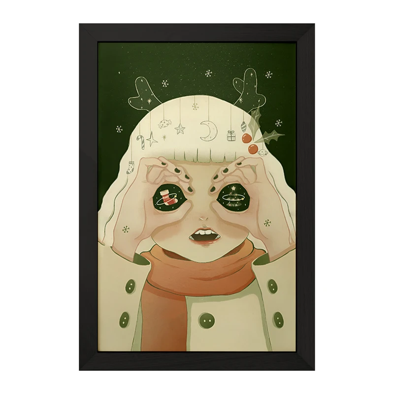 تابلو خندالو مدل کریسمس (Christmas) کد F4903