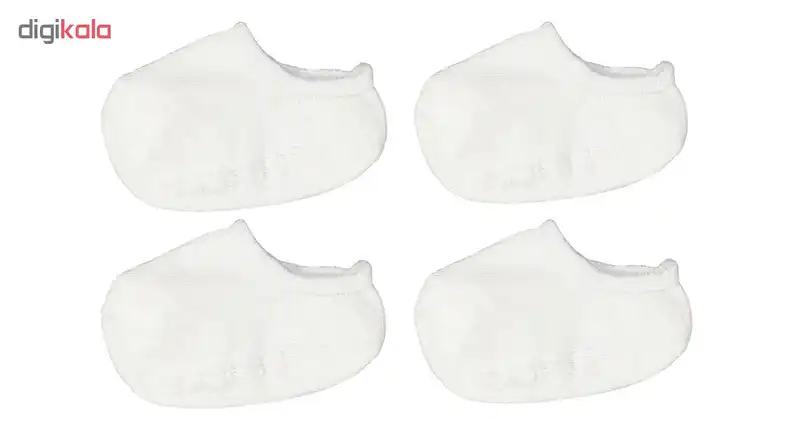 جوراب نوزادی مدل S بسته 4 عددی