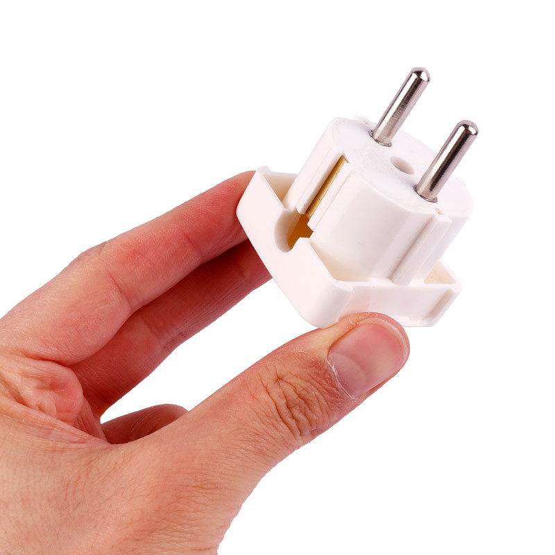 دوشاخه برق مدل ارت دار پلاتین off بسته 2 عددی