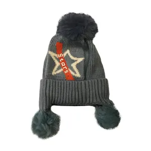 کلاه بافتنی بچگانه مدل 35