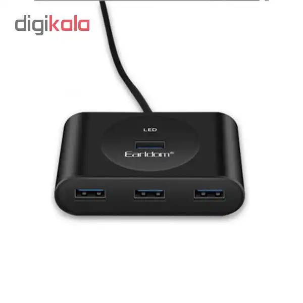 هاب 4 پورت USB 2.0 ارلدام کد 04