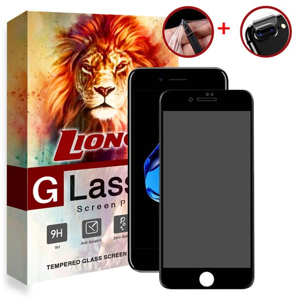 محافظ صفحه نمایش نانو و حریم شخصی 5D لایونکس مدل Invisible Shield مناسب برای گوشی موبایل اپل iPhone 7 Plus مجموعه دو عددی به همراه لنز دوربین محافظ صفحه نمایش نانو و حریم شخصی 5D لایونکس مدل Invisible Shield مناسب برای گوشی موبایل اپل iPhone 7 Plus مجموعه دو عددی به همراه لنز دوربین