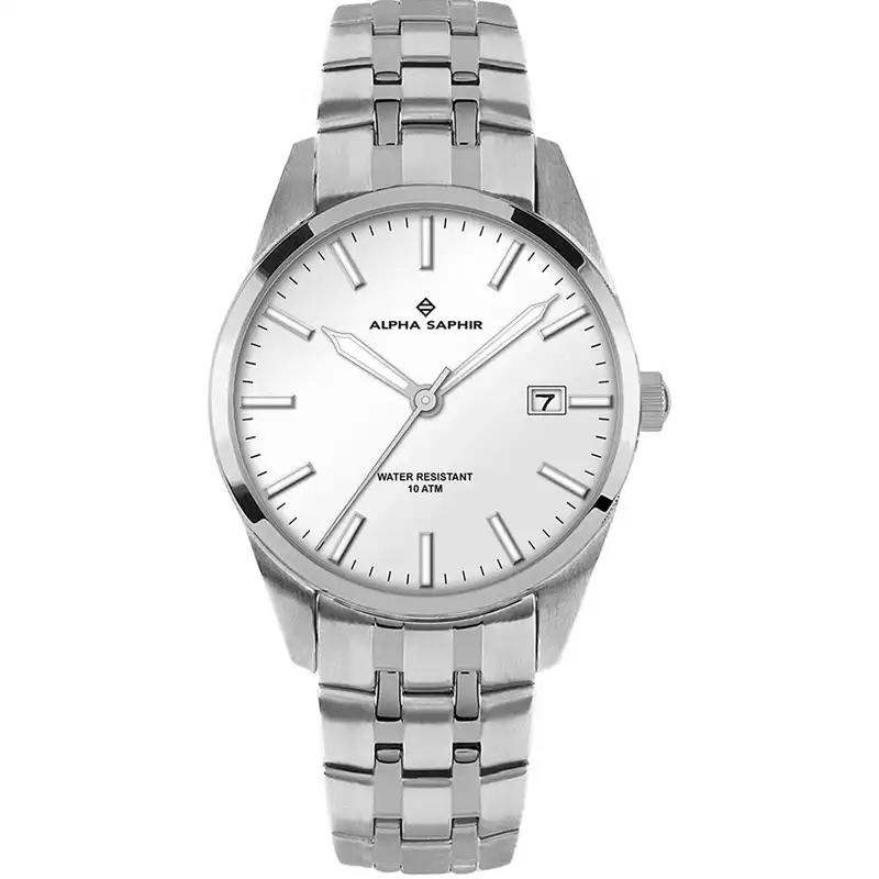 ساعت مچی عقربه ای مردانه آلفا سفیر مدل 379H