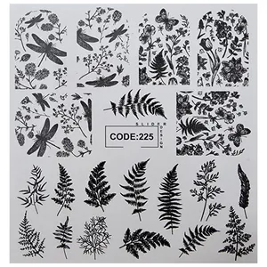 برچسب لنز ناخن مدل DE225