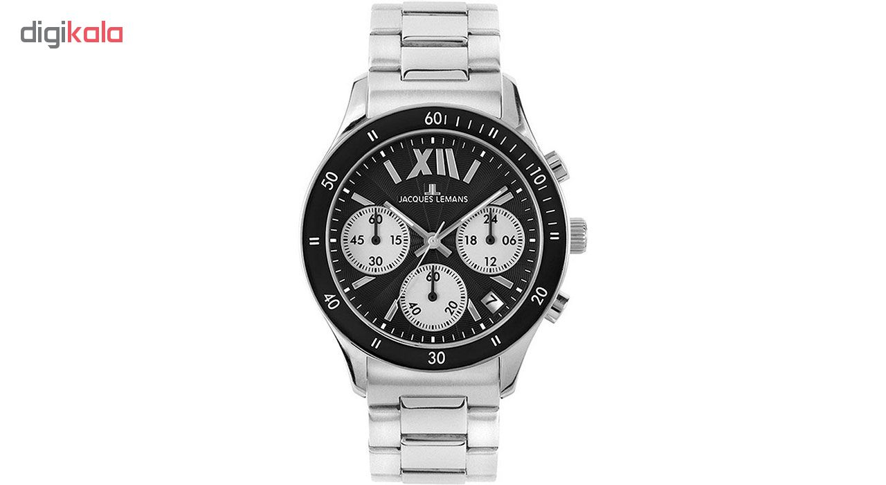 ساعت مچی عقربه ای مردانه ژاک لمن مدل 1-1587A1