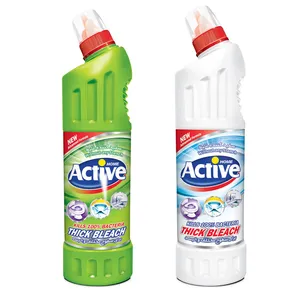 مایع سفید کننده غلیظ سطوح اکتیو مدل White مقدار 750 گرم به همراه مایع سفید کننده غلیظ سطوح اکتیو مدل Green مقدار 750 گرم