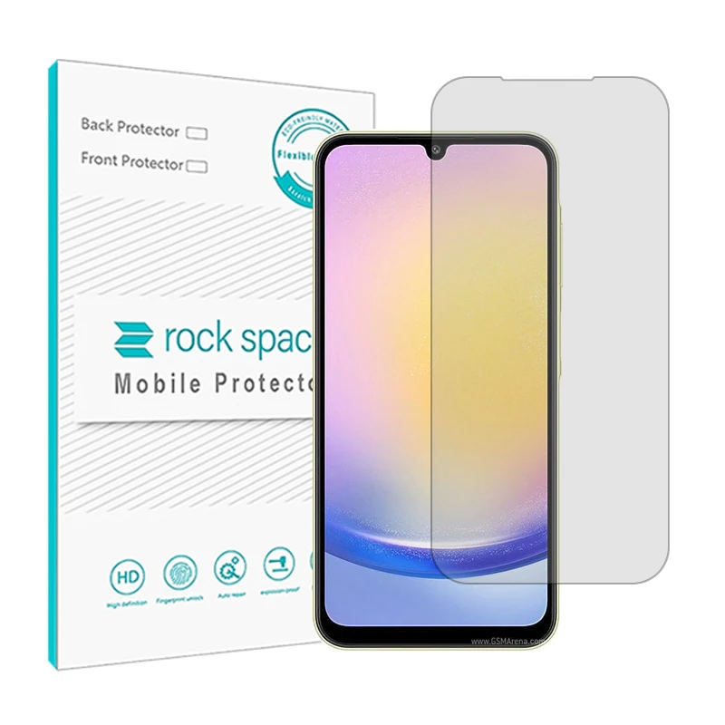 محافظ صفحه نمایش شفاف راک اسپیس مدل HyGEL مناسب برای گوشی موبایل سامسونگ Galaxy A25
